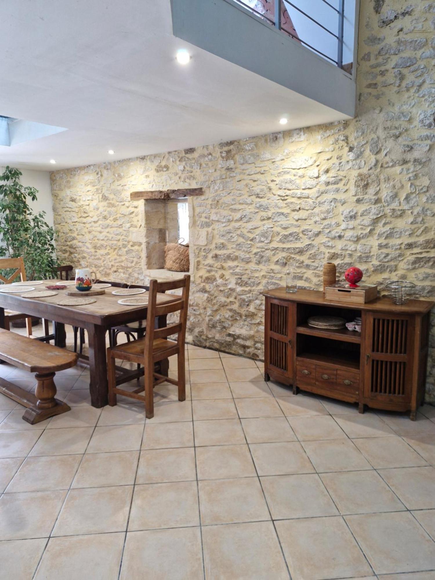 Demeure En Pierre Avec Piscine Privee Vila Etauliers Exterior foto